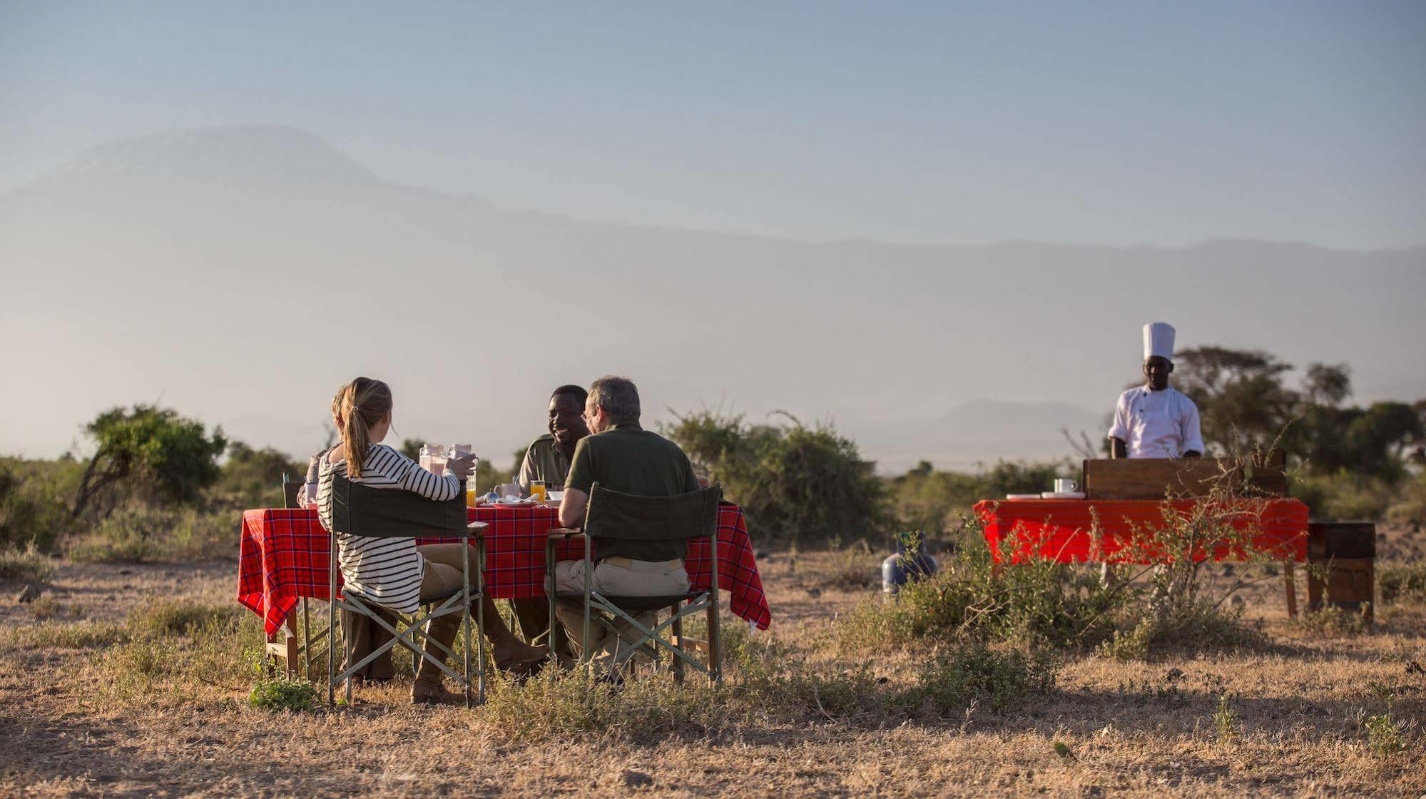 Hotel Elewana Tortilis Camp Amboseli Exterior foto