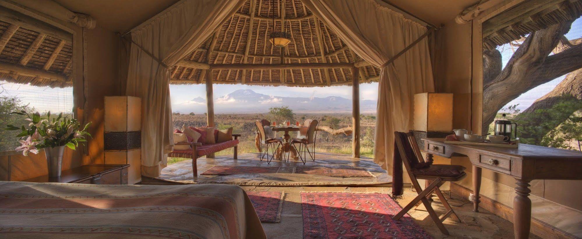 Hotel Elewana Tortilis Camp Amboseli Exterior foto